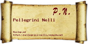 Pellegrini Nelli névjegykártya